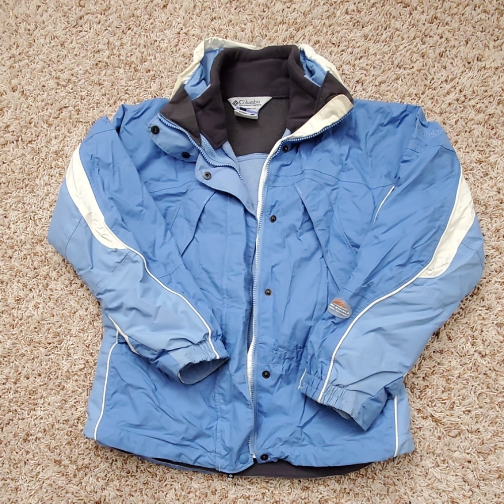 Baby blue Columbia jacket